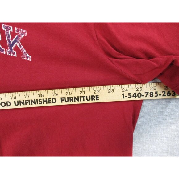 Old Navy Red New York Graphic T-Shirt XL Cotton - Picture 4 of 7